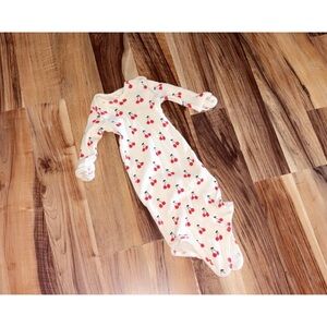 Cherry Print Baby Sleep Gown